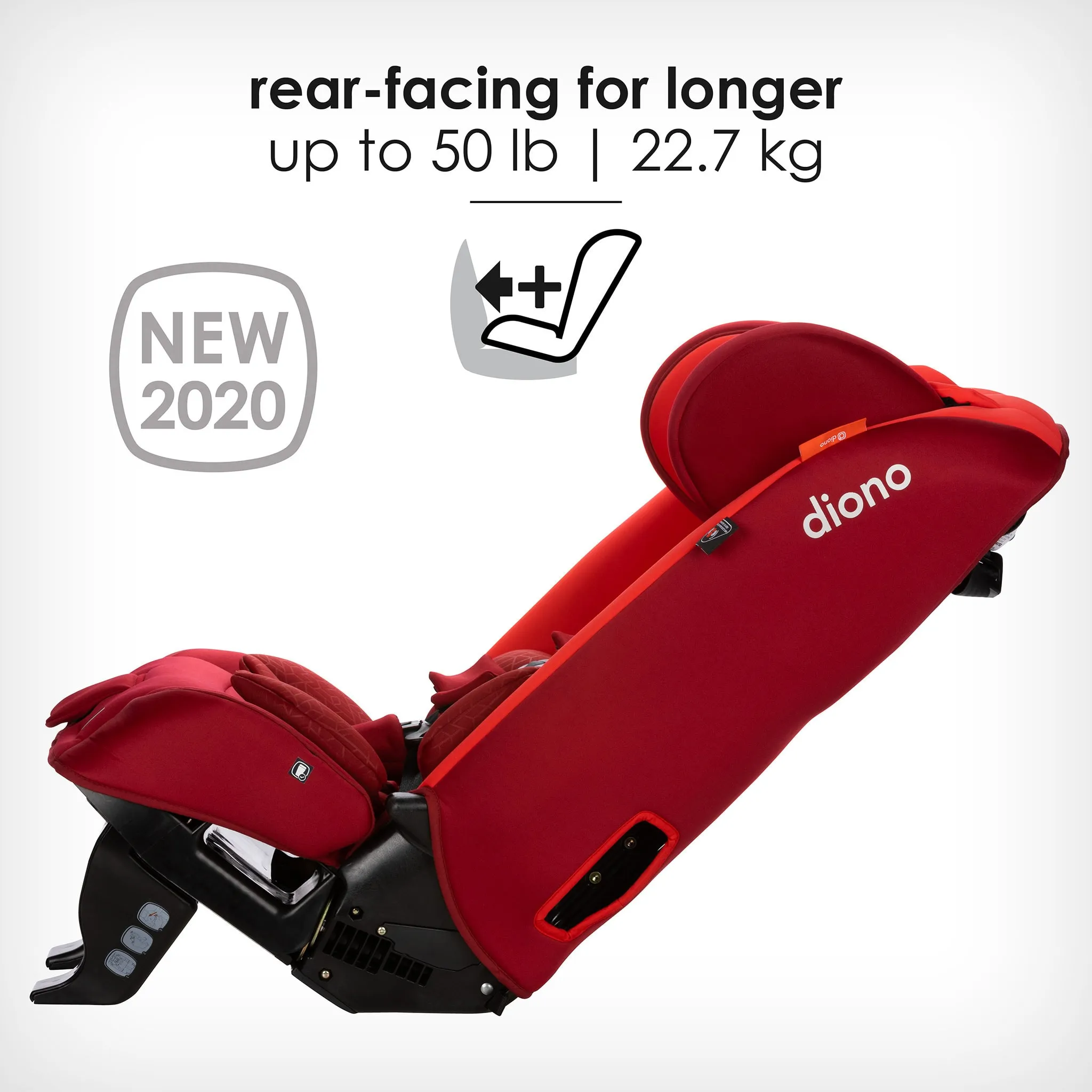 Diono Siège d'Auto Radian 3RXT - Rouge Cherry