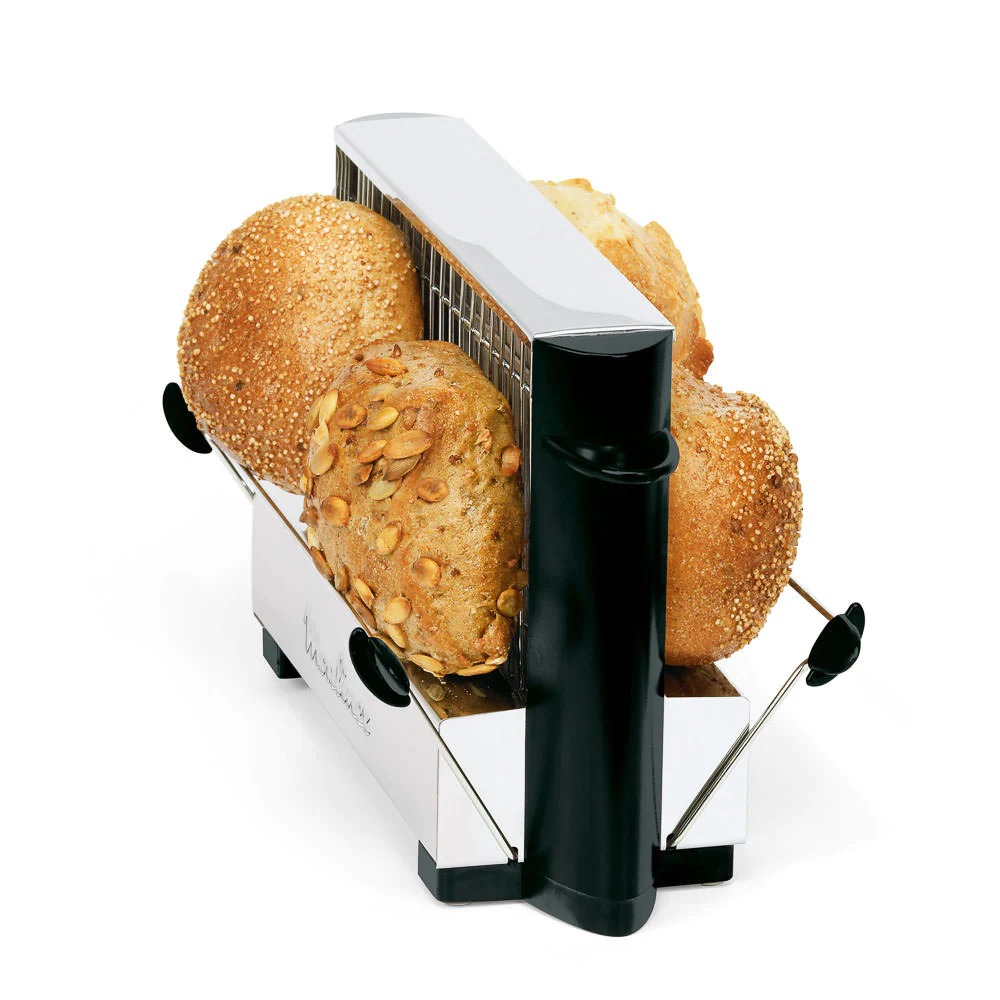 Toaster inox noir Moulinex