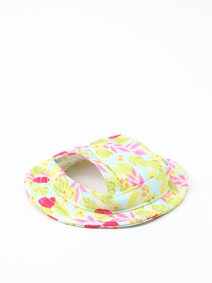 Chapéu estampado para animais de estimação - Verde