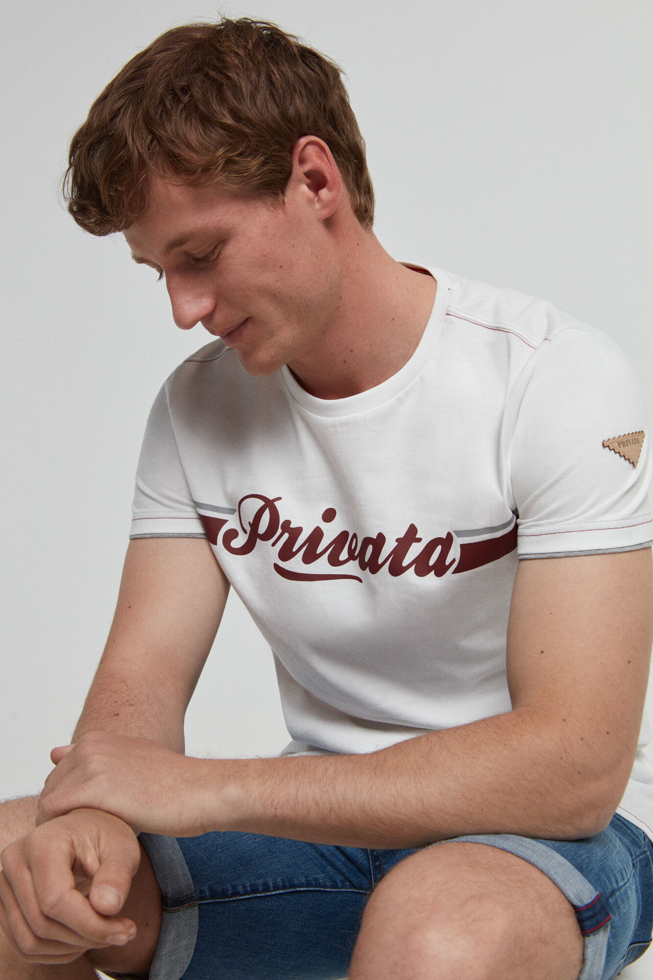 Camiseta branca de motoqueiro particular - Branca