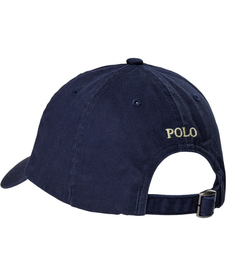 Polo Ralph Lauren Cotton Chino Baseball Cap Blå