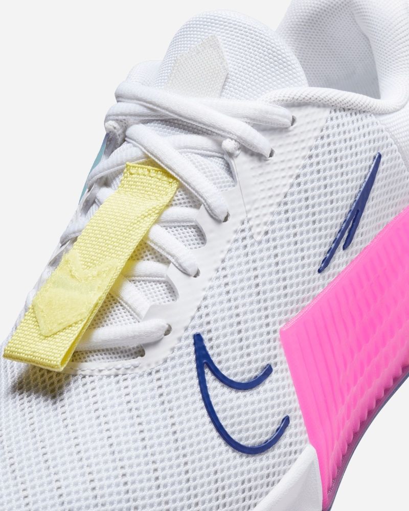 Chaussures de training Nike Metcon 9 Blanc/Orange/Rose pour femme