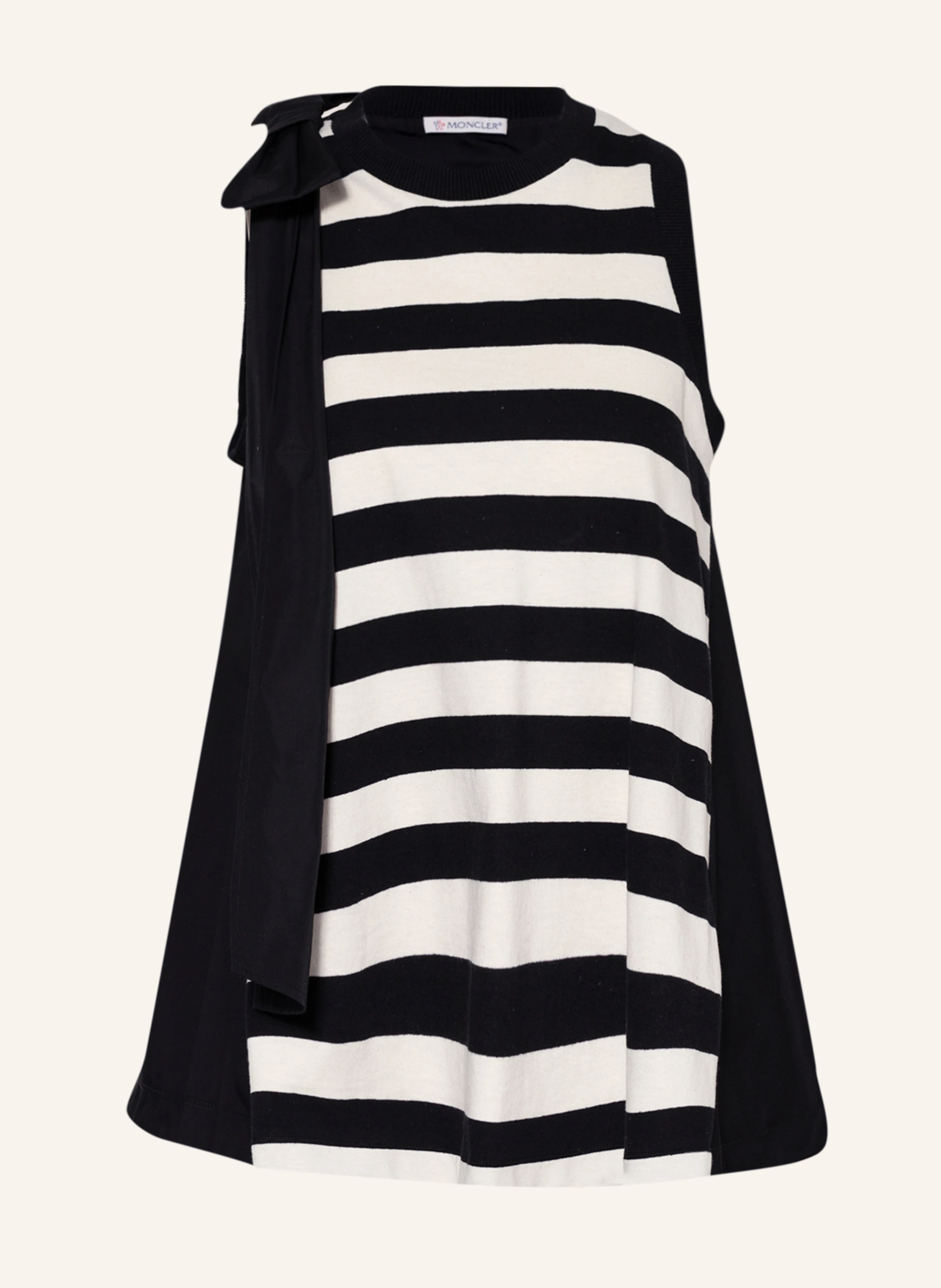 MONCLER Top im Materialmix
