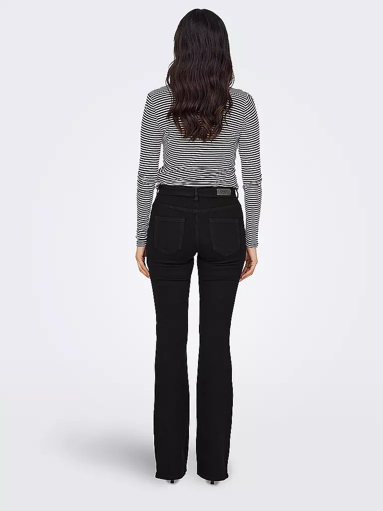 ONLY Jeans Bootcut ONLBLUSH  schwarz