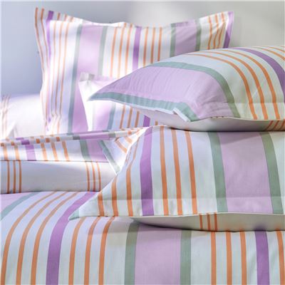 Linge de lit rayures