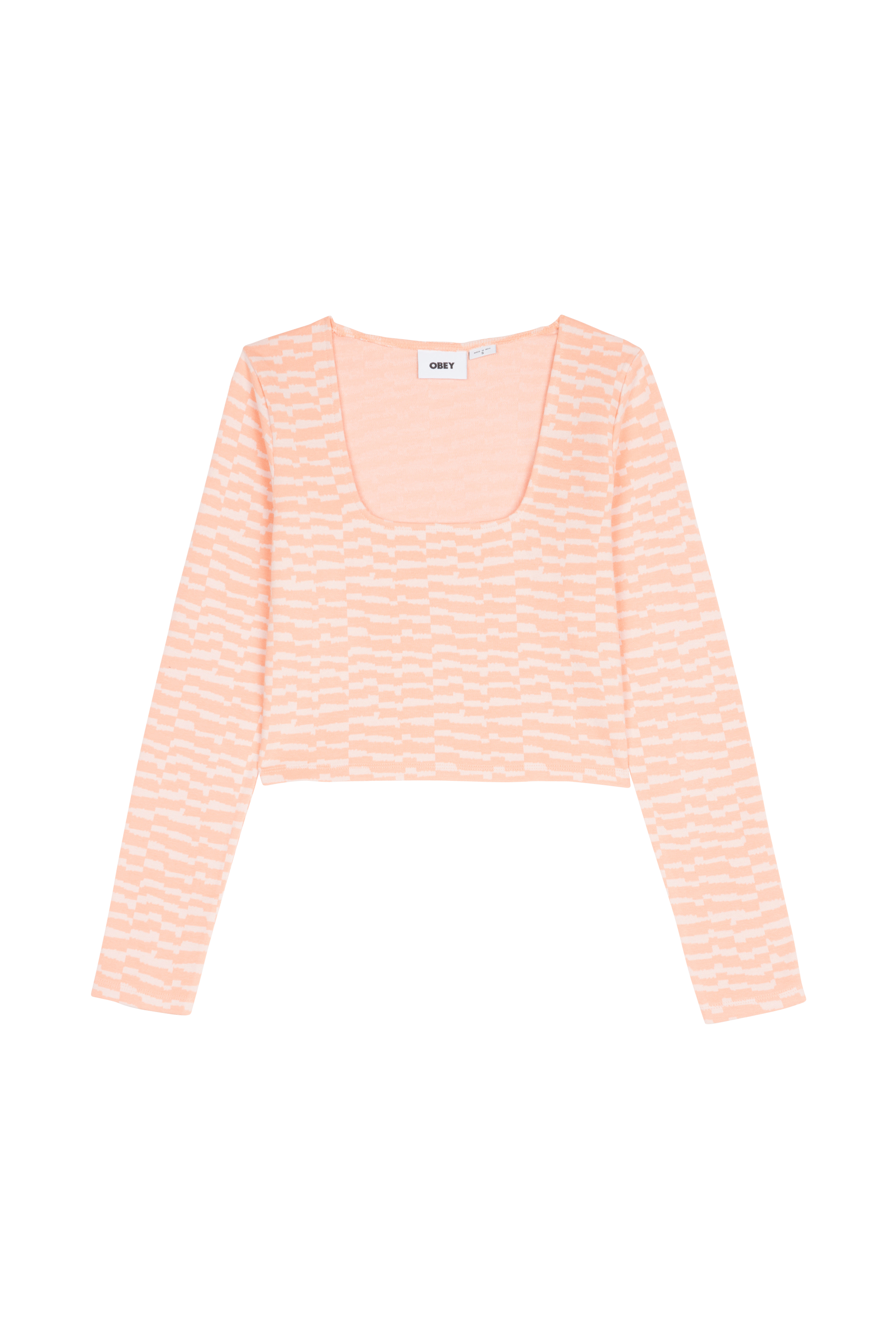 OBEY Top TRIP JACQUARD Orange