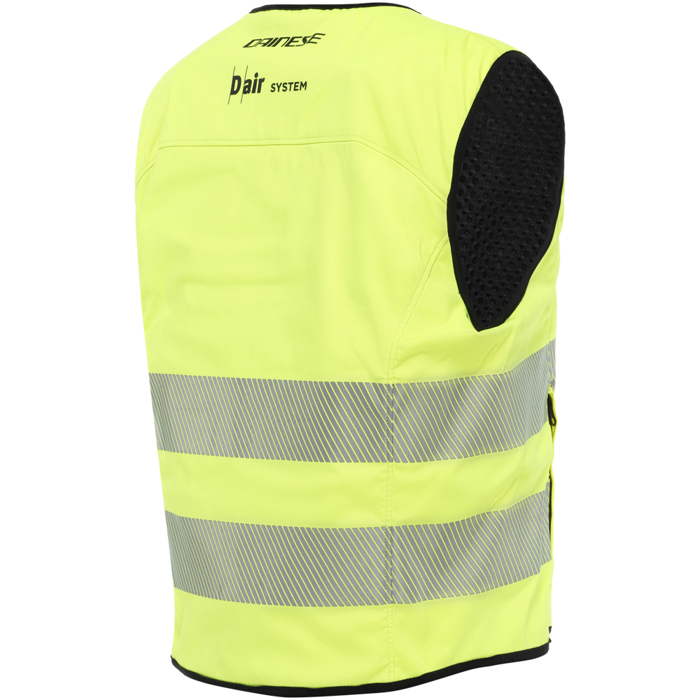 Dainese - Gilet Airbag Smart Jacket Haute Visibilité Jaune fluo