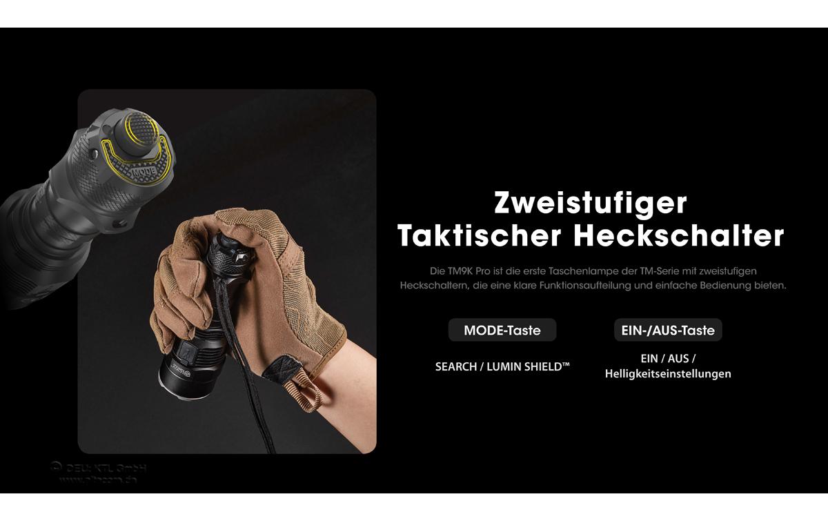 Taschenlampe TM9K Pro 9900 lm<br>Taschenlampe