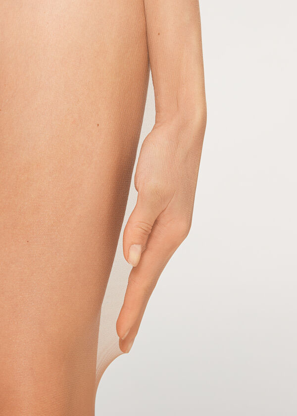 Meia-calça modeladora de 15 denier