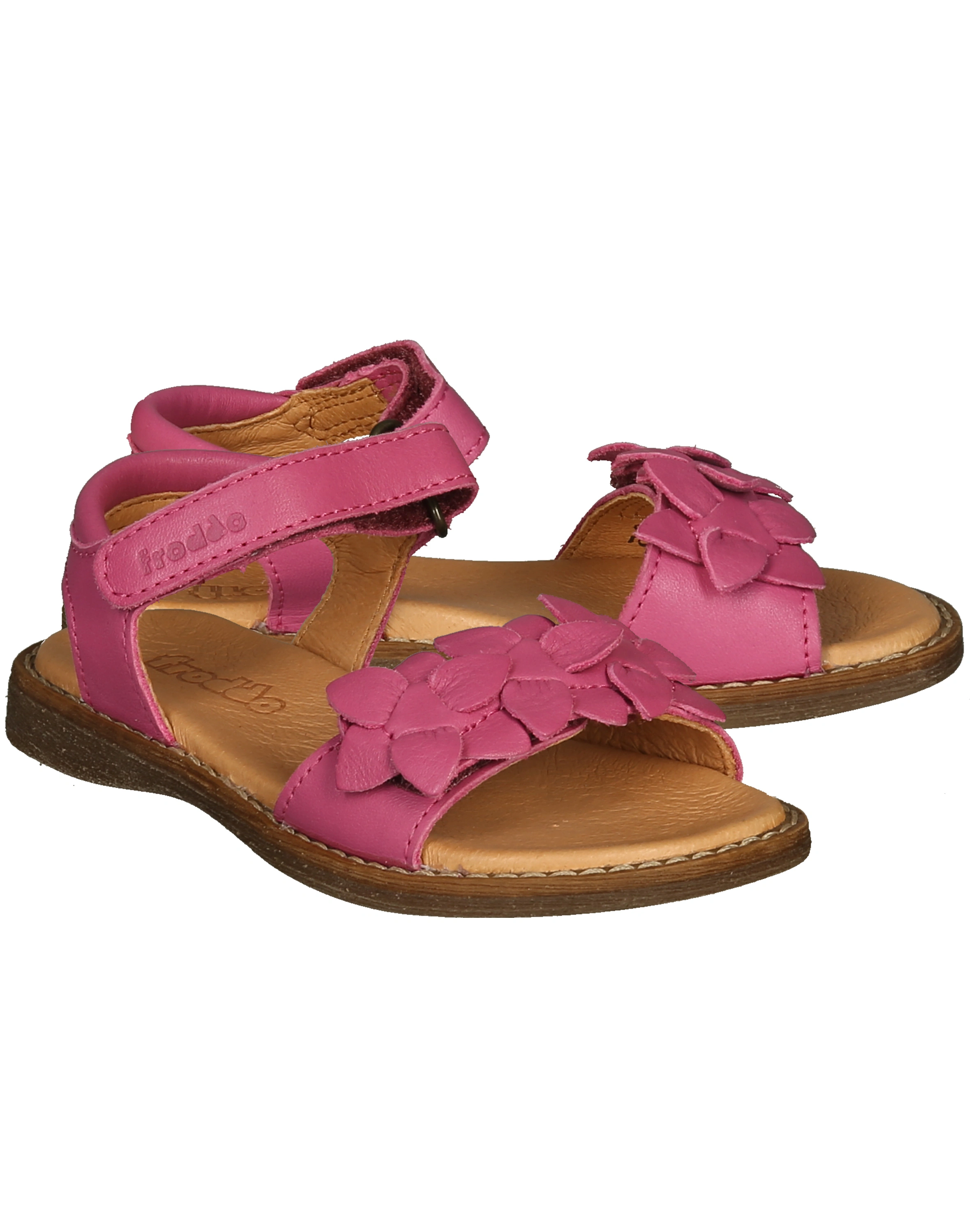 Sandale LORE FLOWERS in fuxia