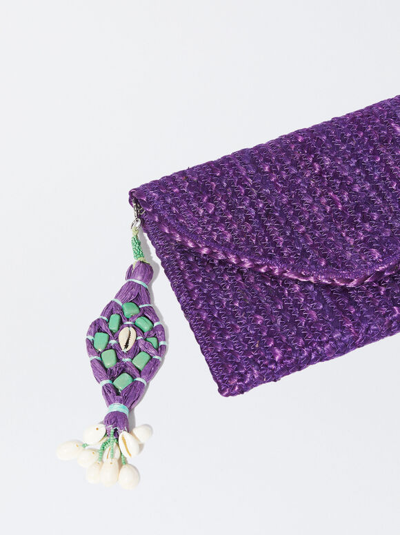 Bolsa Badolera De Yute - Violeta