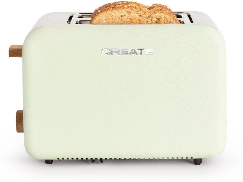 Create Toaster Retro Pastelgrün Toaster im Retro-Design