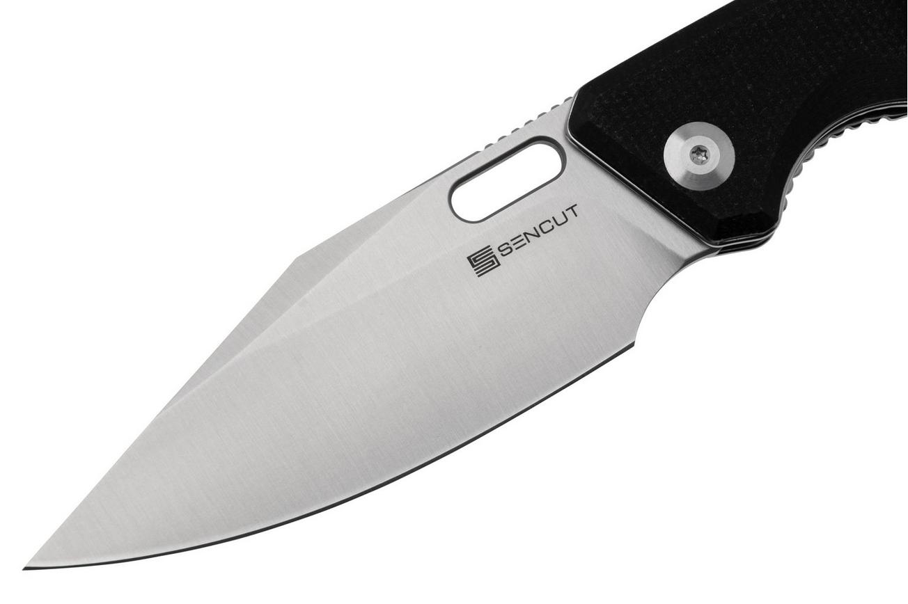 Sencut GlideStrike S23018-4 Black Micarta, zakmes