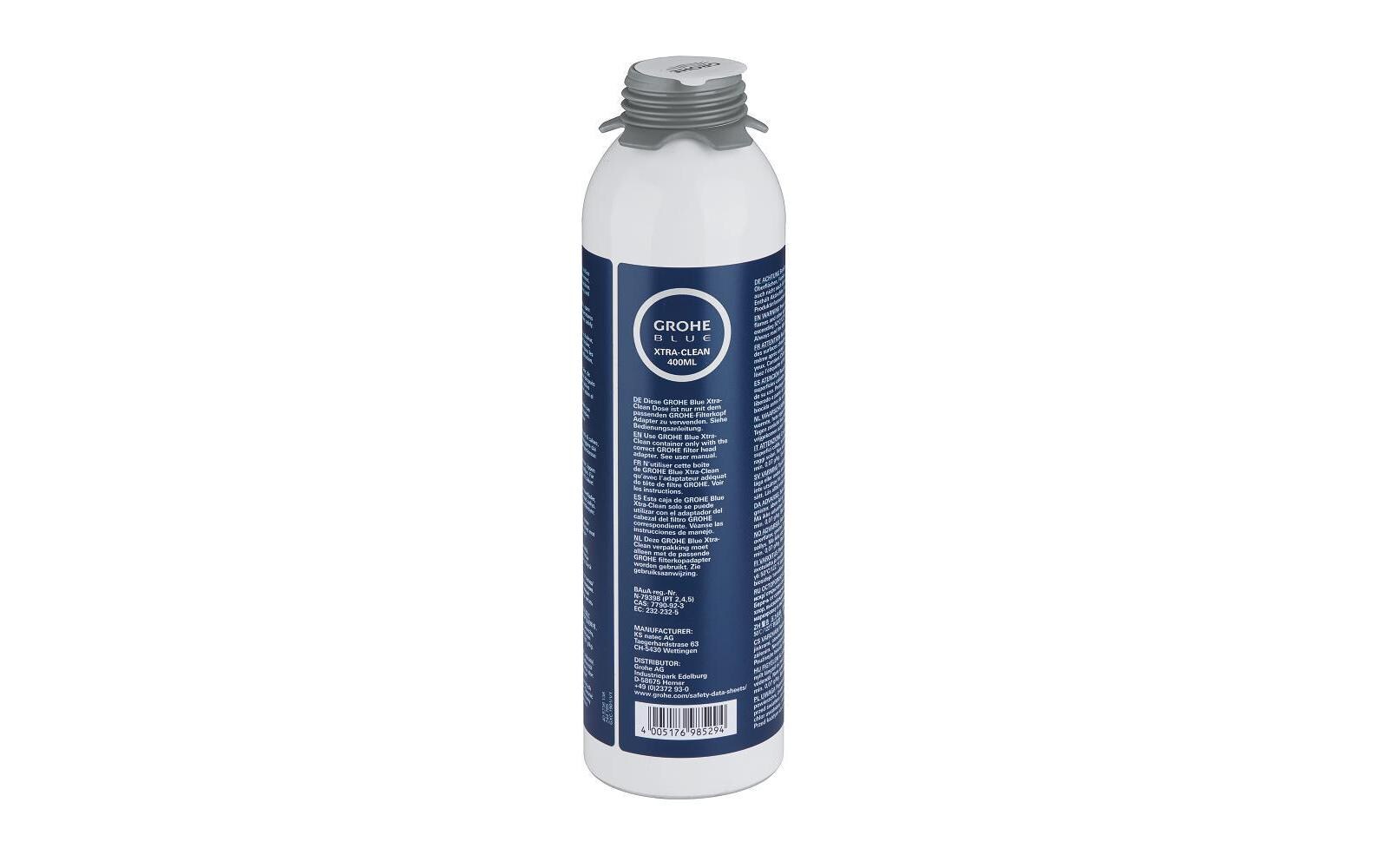 Kartusche Blue Reinigungskartuschezur 100% Desinfektion und Reinigung des GROHE Blue Kühlers und Filterkopfes