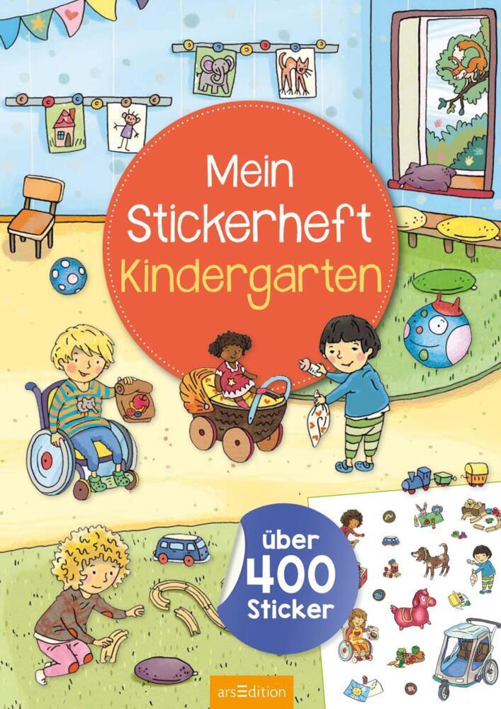 Mein Stickerheft - Kindergarten