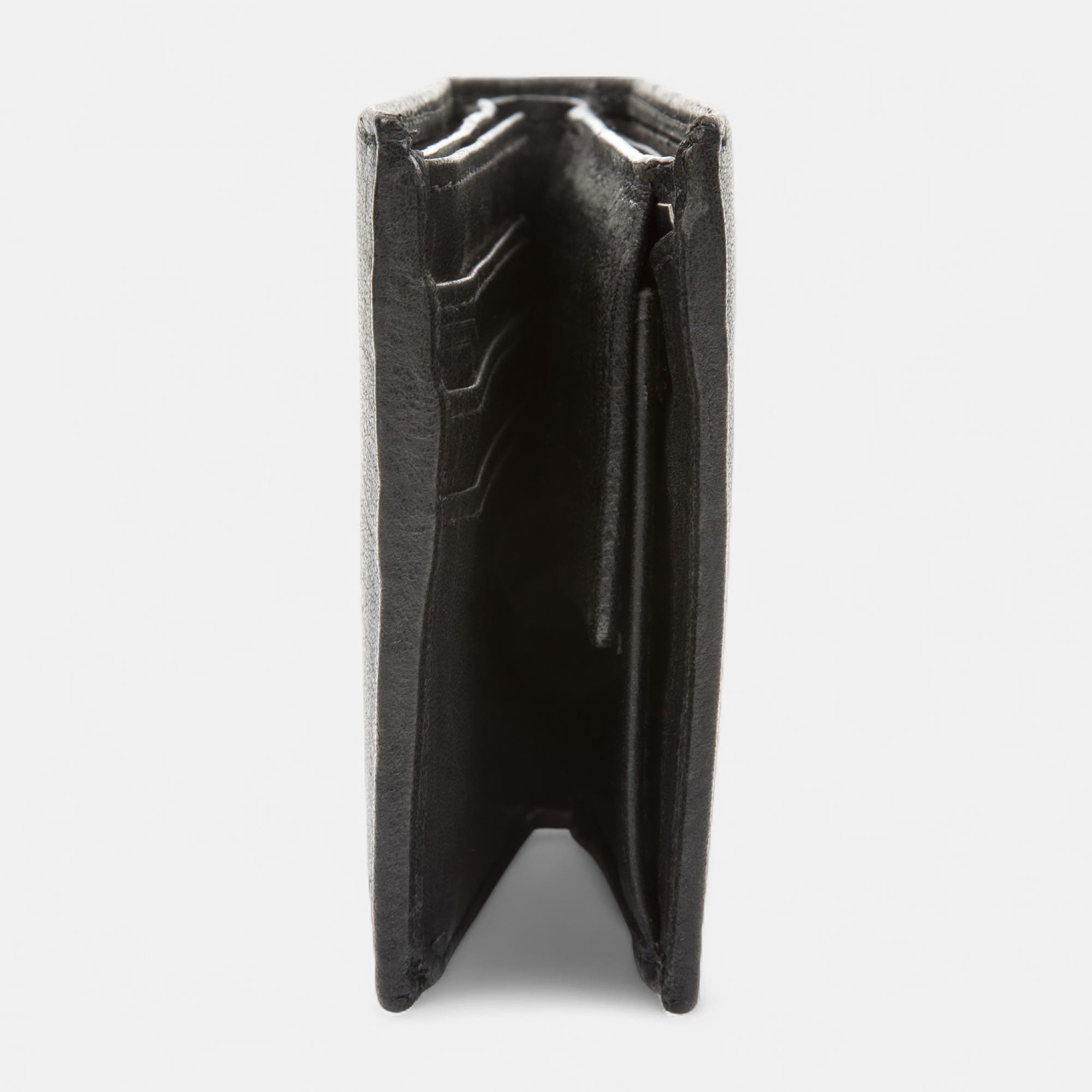 Petite maroquinerie en cuir noir