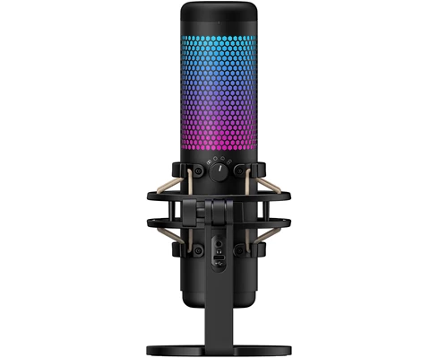 HyperX QuadCast S – RGB USB Condenser Mic - Black