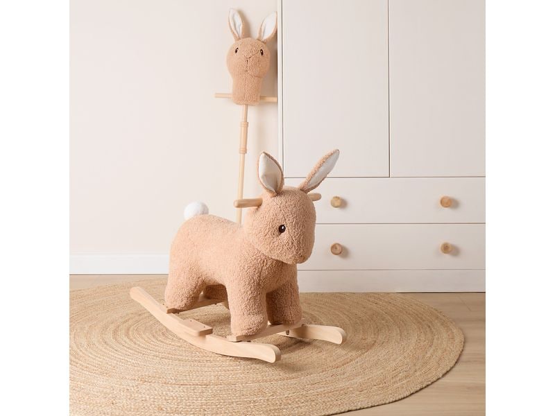 bieco Steckentier Hase Fine Caramel Steckenhase