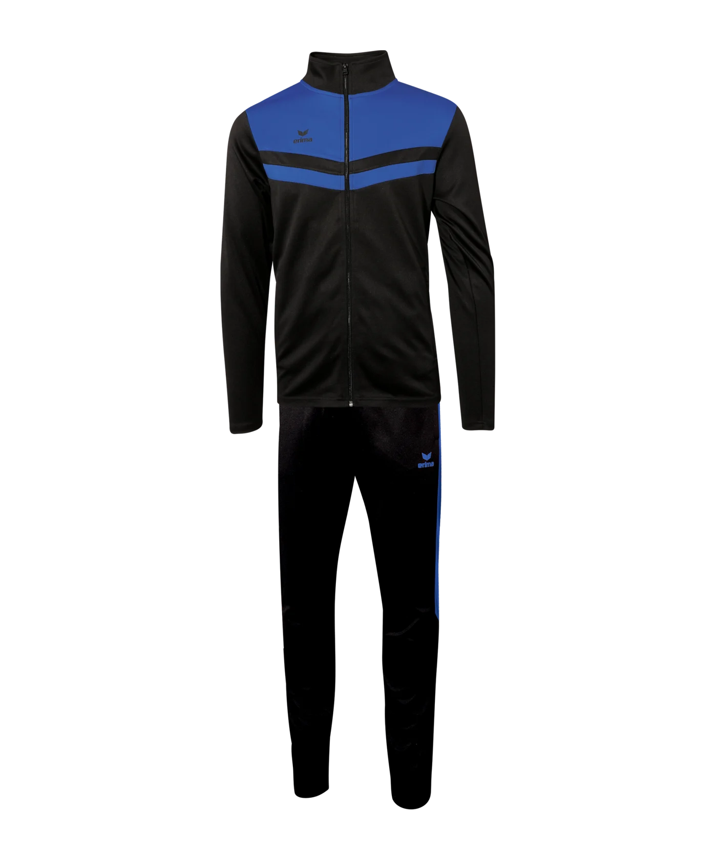 Erima X Eleven Trainingsanzug Schwarz Blau