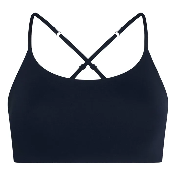 Girlfriend Collective Brassière de Sport Matières Recyclées Juliet | Bleu nuit