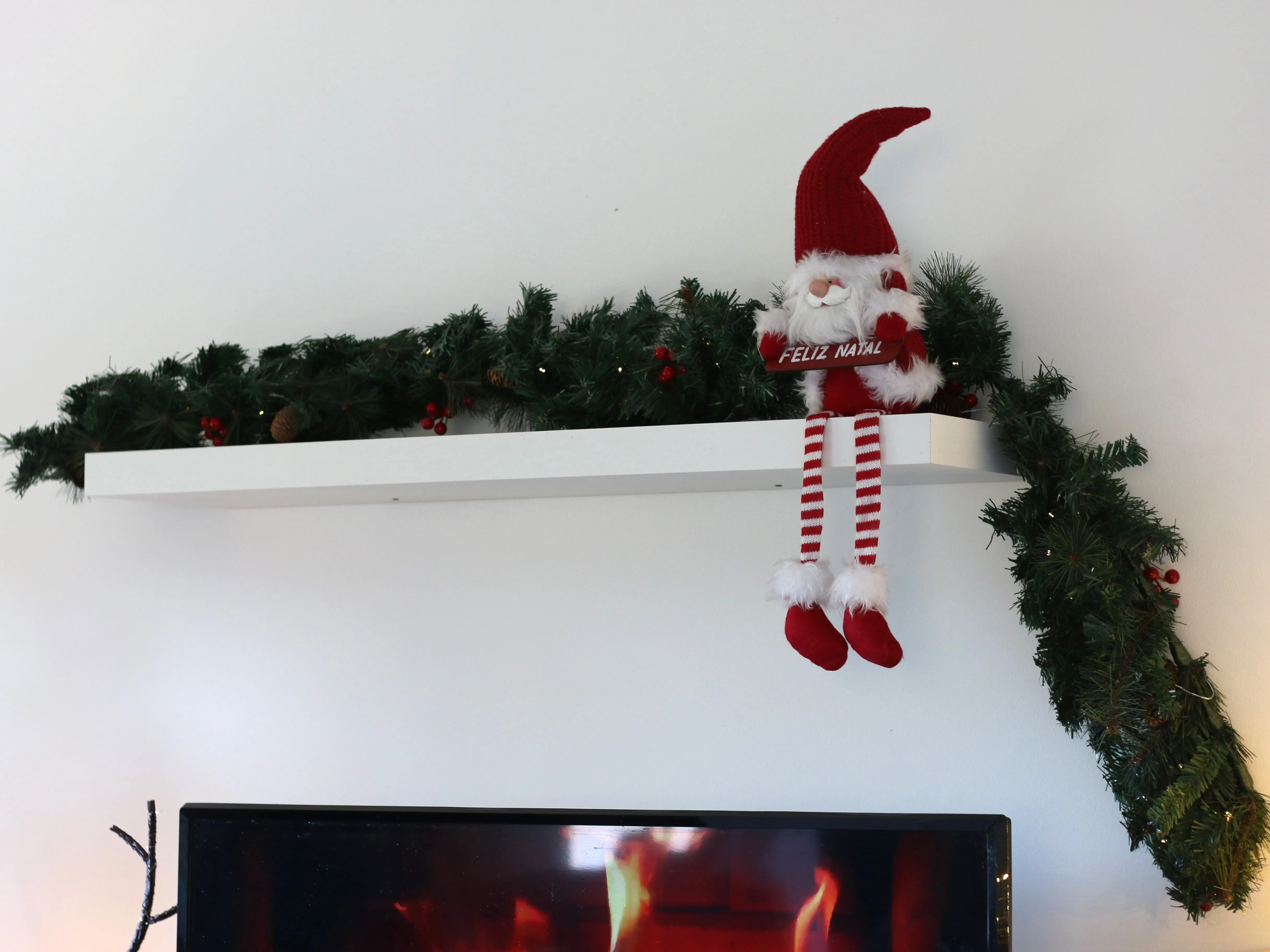 Kerstguirlande LED TENALA 180 cm Groen