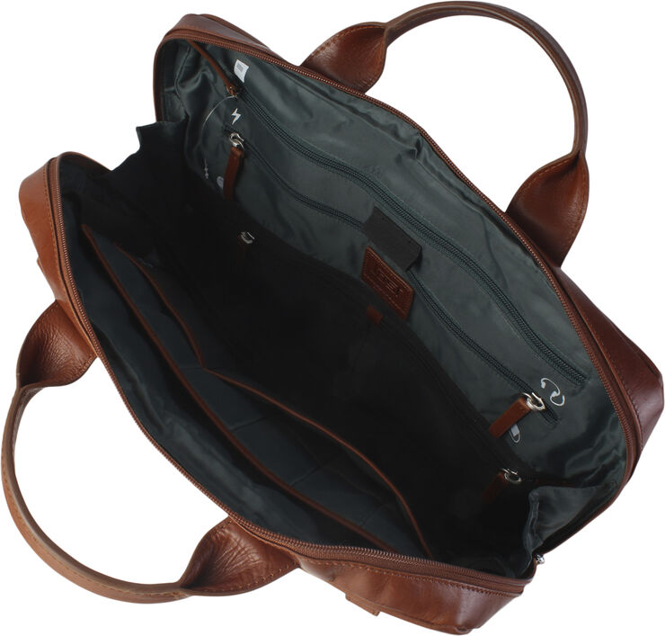 JOST SKAGEN Briefcase Cognac