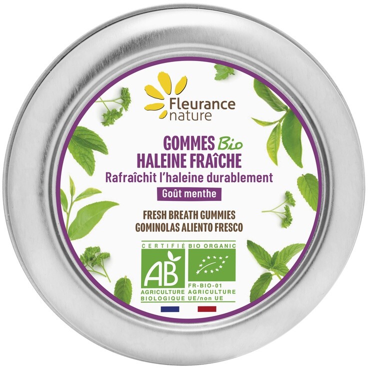 Gommes haleine fraîche bio - 3 x 35 g