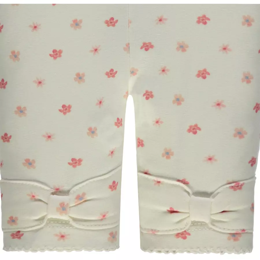 Steiff Girls Capri Leggings mit Blümchen