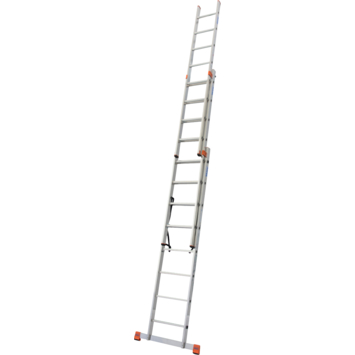 Krause Tribilo Schuifladder 3 x 8 treden