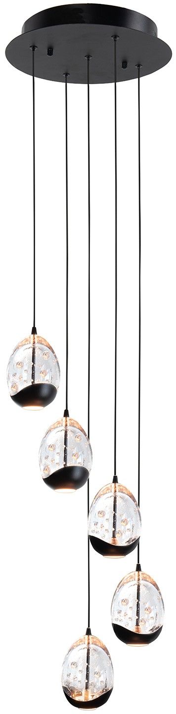 Hanglamp Clear Egg ⌀30  x H150 cm