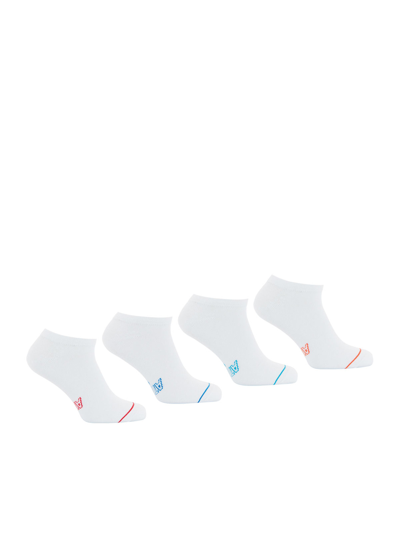 Lot de 4 paires de socquettes low cut
