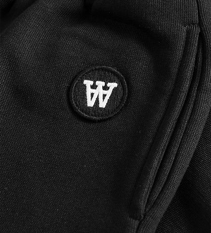Wood Wood Sweatpants - Ran - Sort