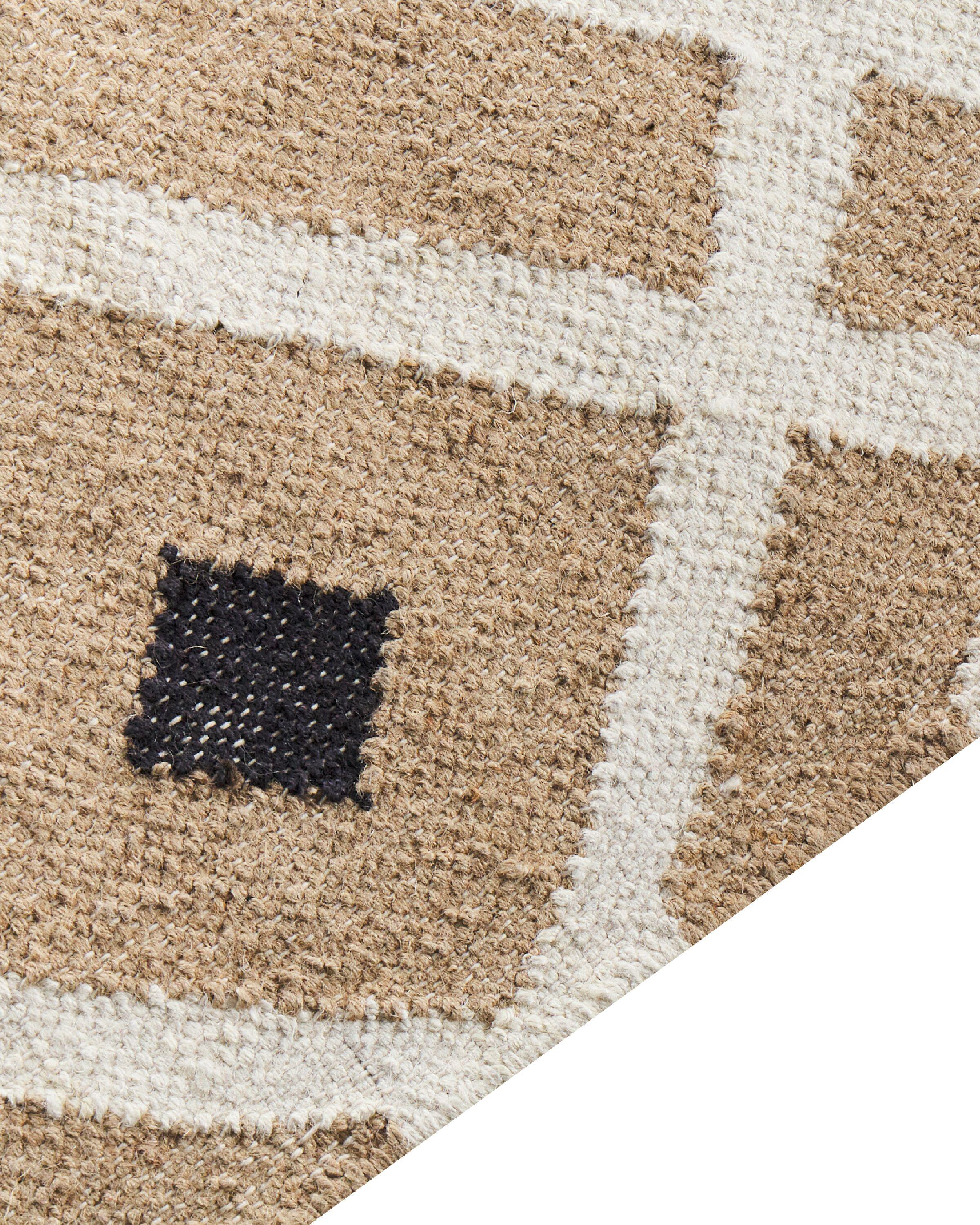 Vloerkleed ESENCIK Beige 200 x 300 cm Jute