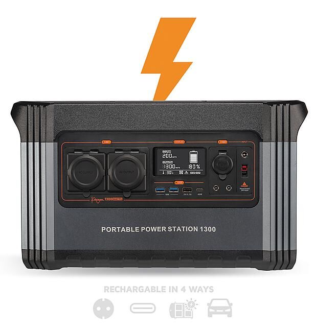XTORM - STATION DE CHARGE PORTABLE AC 1300W