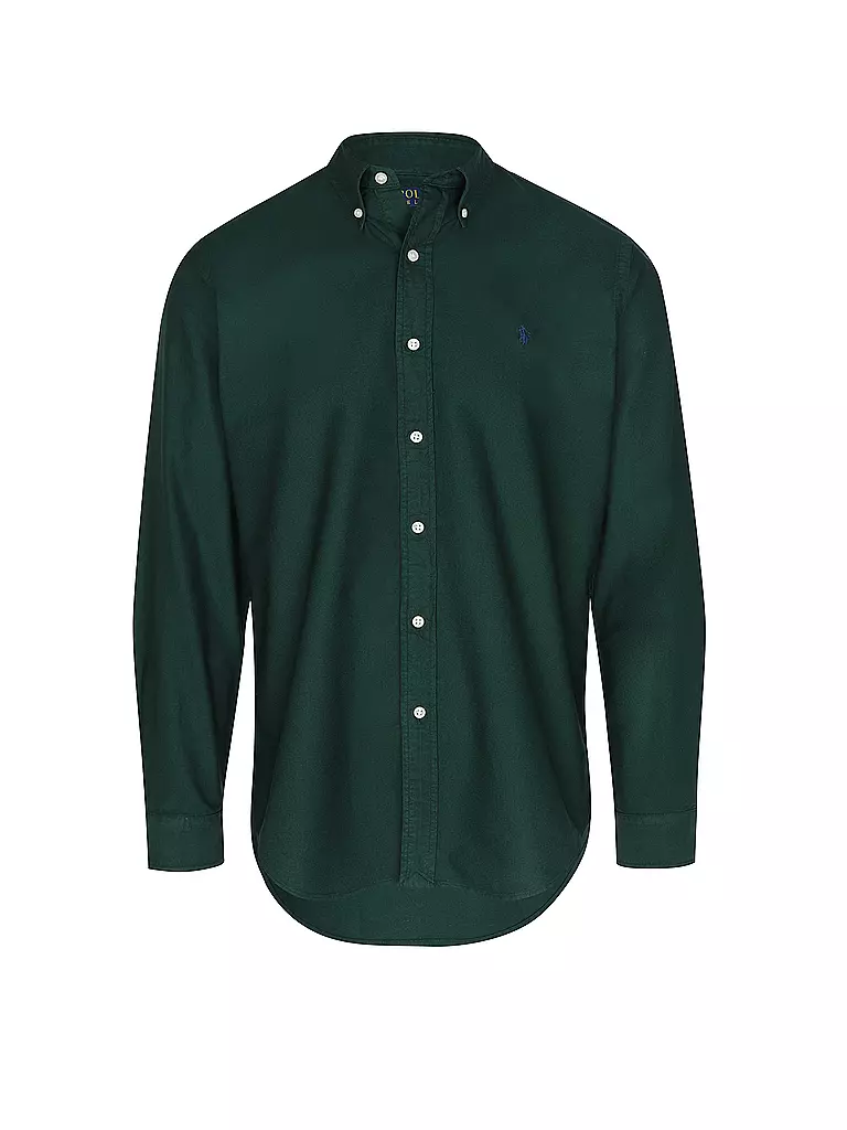 POLO RALPH LAUREN Hemd Custom Fit dunkelgrün