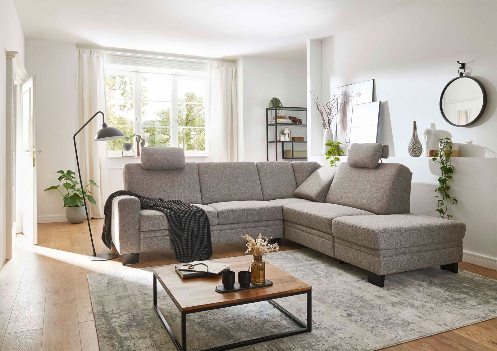 Ecksofa Brügge Nougat