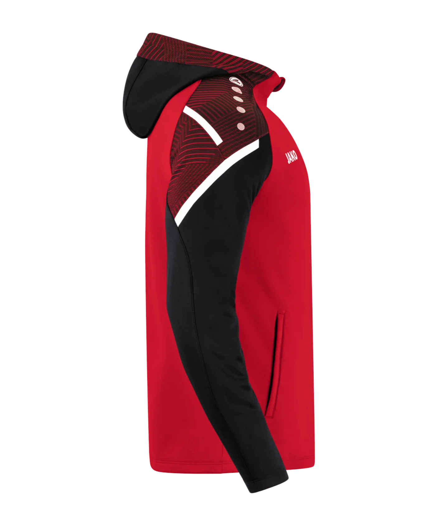 JAKO Performance Kapuzenjacke Rot F101