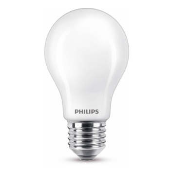 Philips LED peer E27 60W 2 stuks mat niet dimbaar