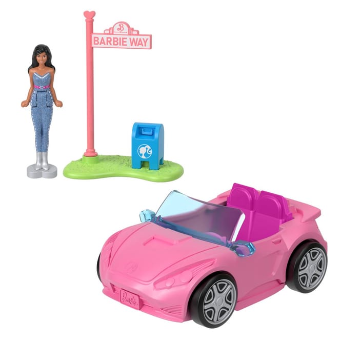 Mini BarbieLand - Cabrio mit Puppe