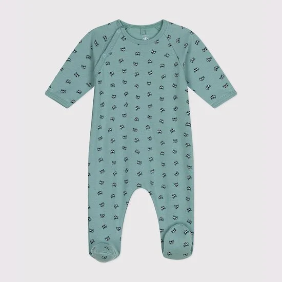 Pyjama imprimé en molleton   Paul        de               Petit Bateau