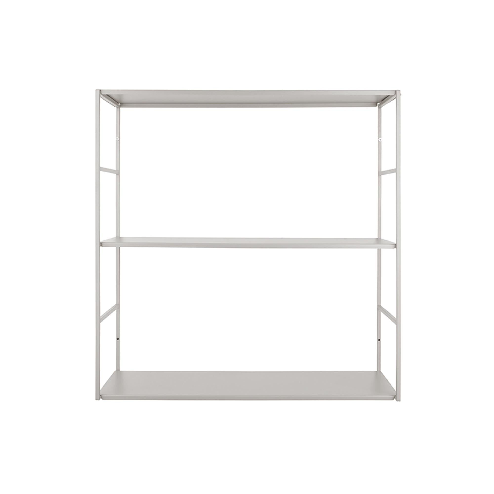 present time - Wandrek Level - Metaal Mat Warm Grijs - 60x16x45cm