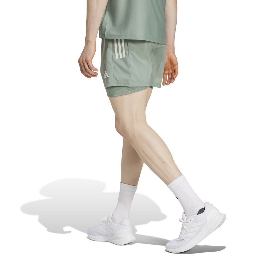 adidas Short Running Own The Run Climacool 2 EN 1 - Silver Green