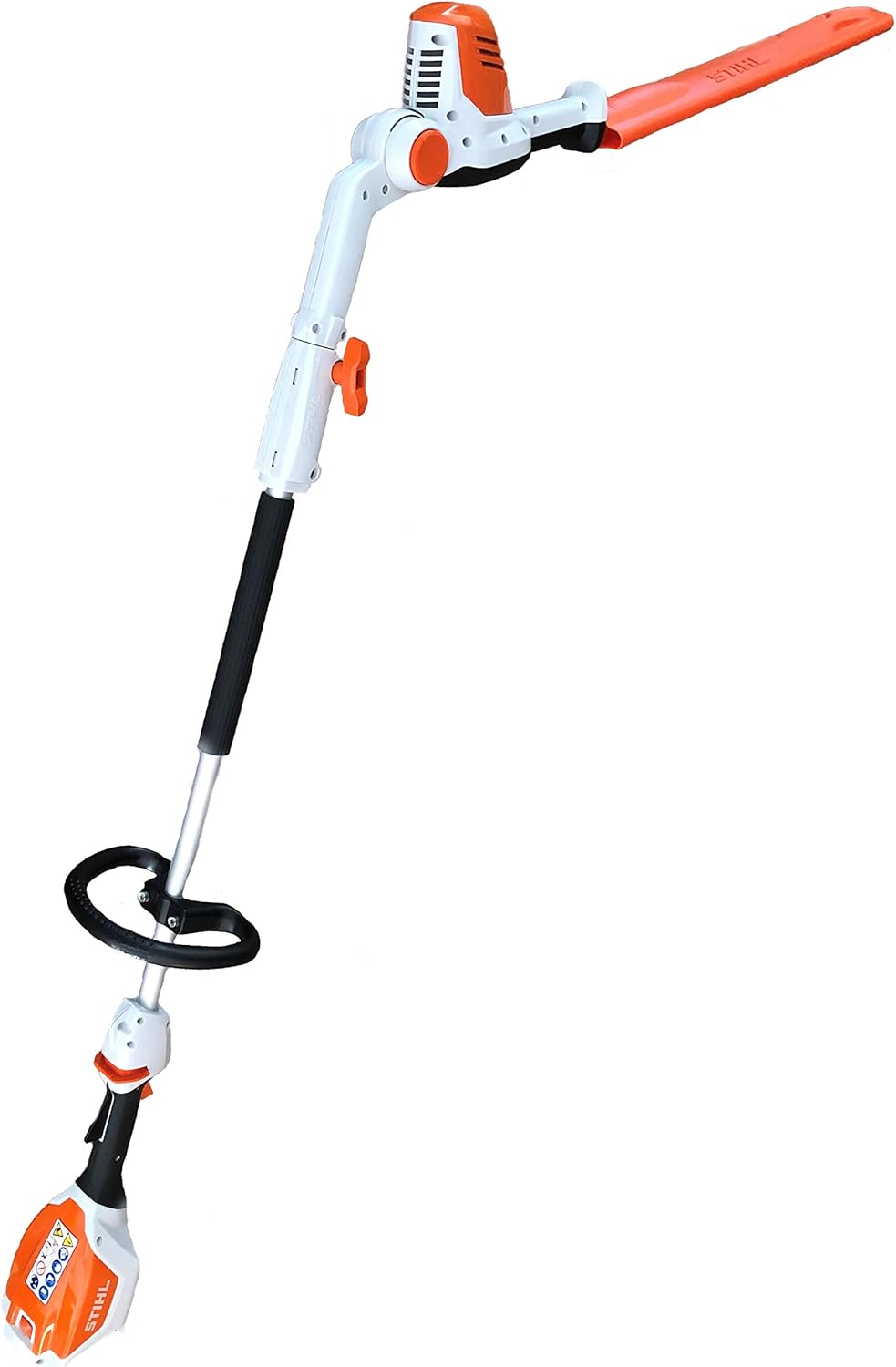 Stihl HLA 56 Akku-Heckenschneider 135° schwenkbar ohne Akku ohne Ladegerät für AkkuSystem COMPACT, Batteriebetrieben, Weiß