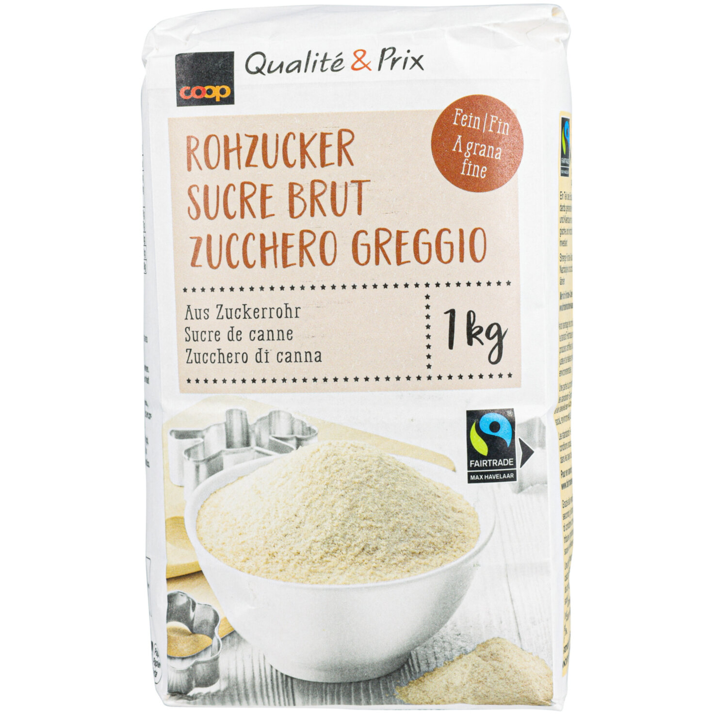 Fairtrade Rohzucker gemahlen