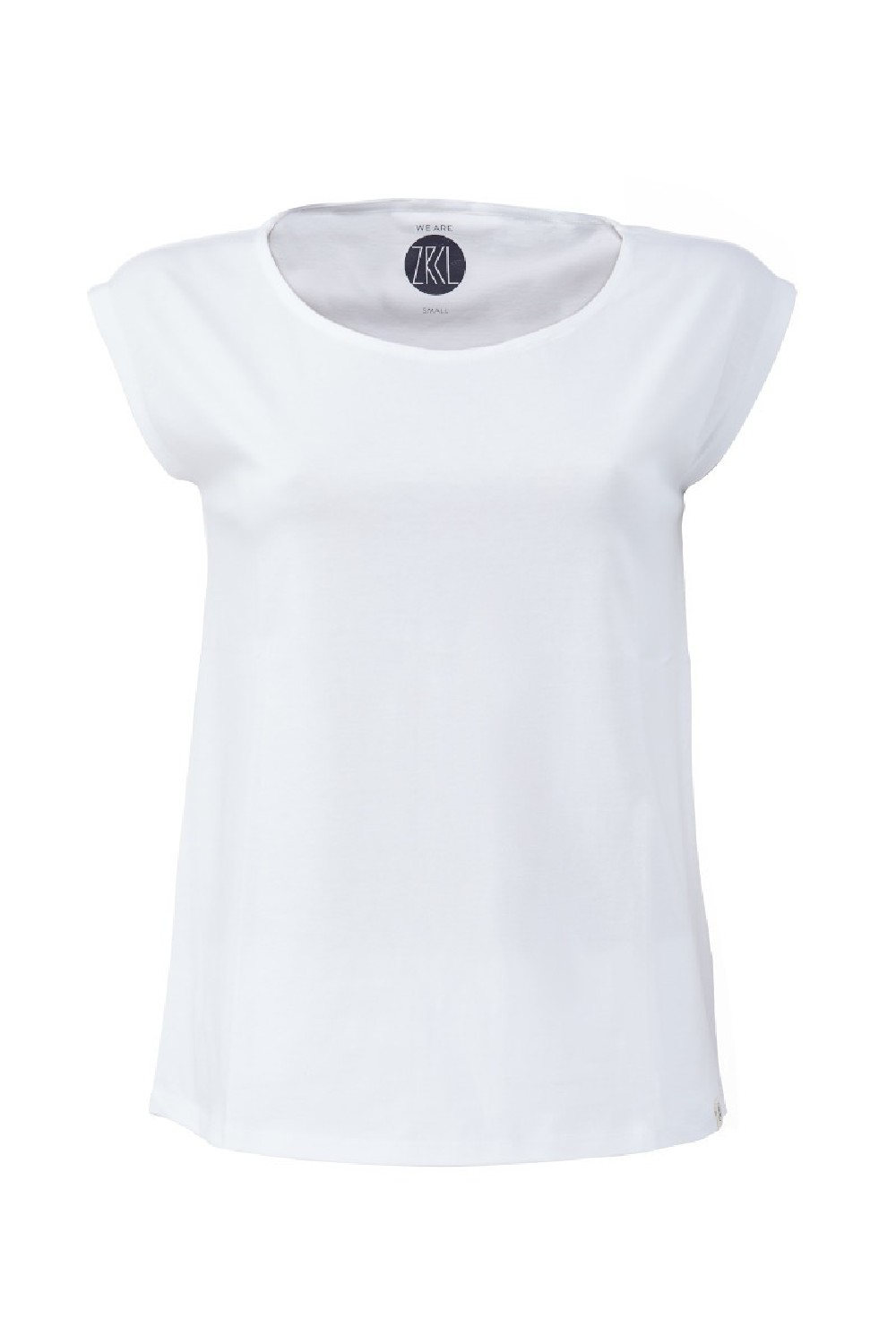 WE ARE ZRCL Damen Two Shirt Basic White