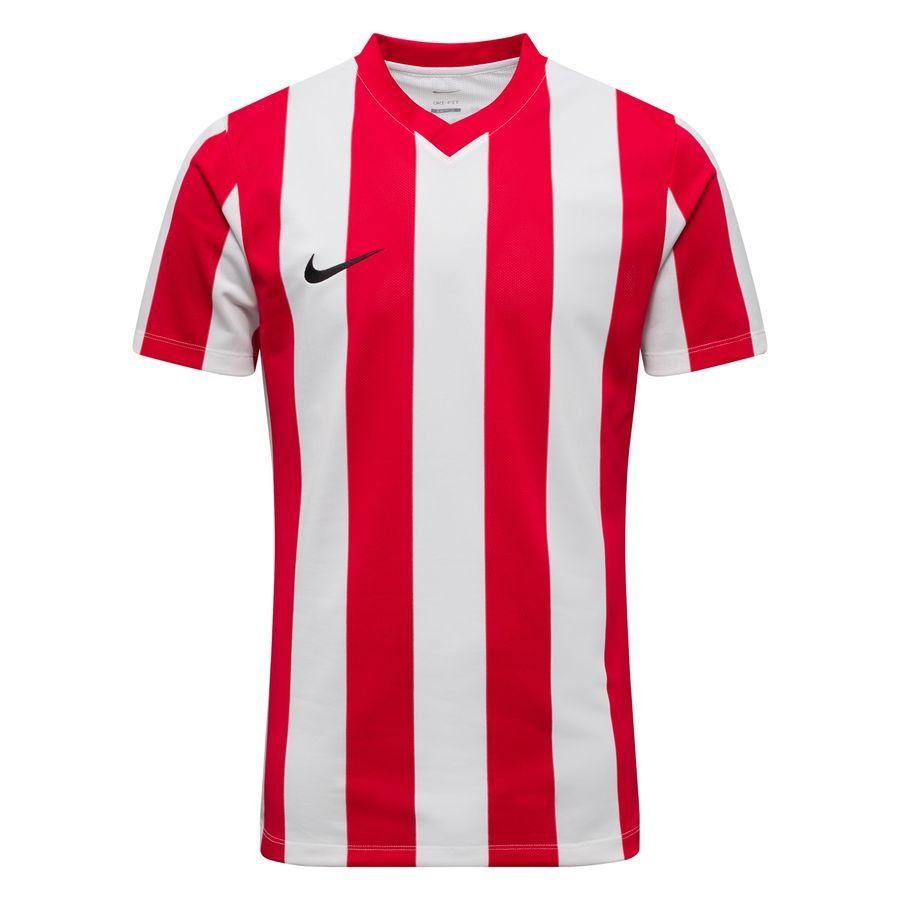 Nike Maillot Dri-FIT Striped Division V - Blanc/Rouge/Noir