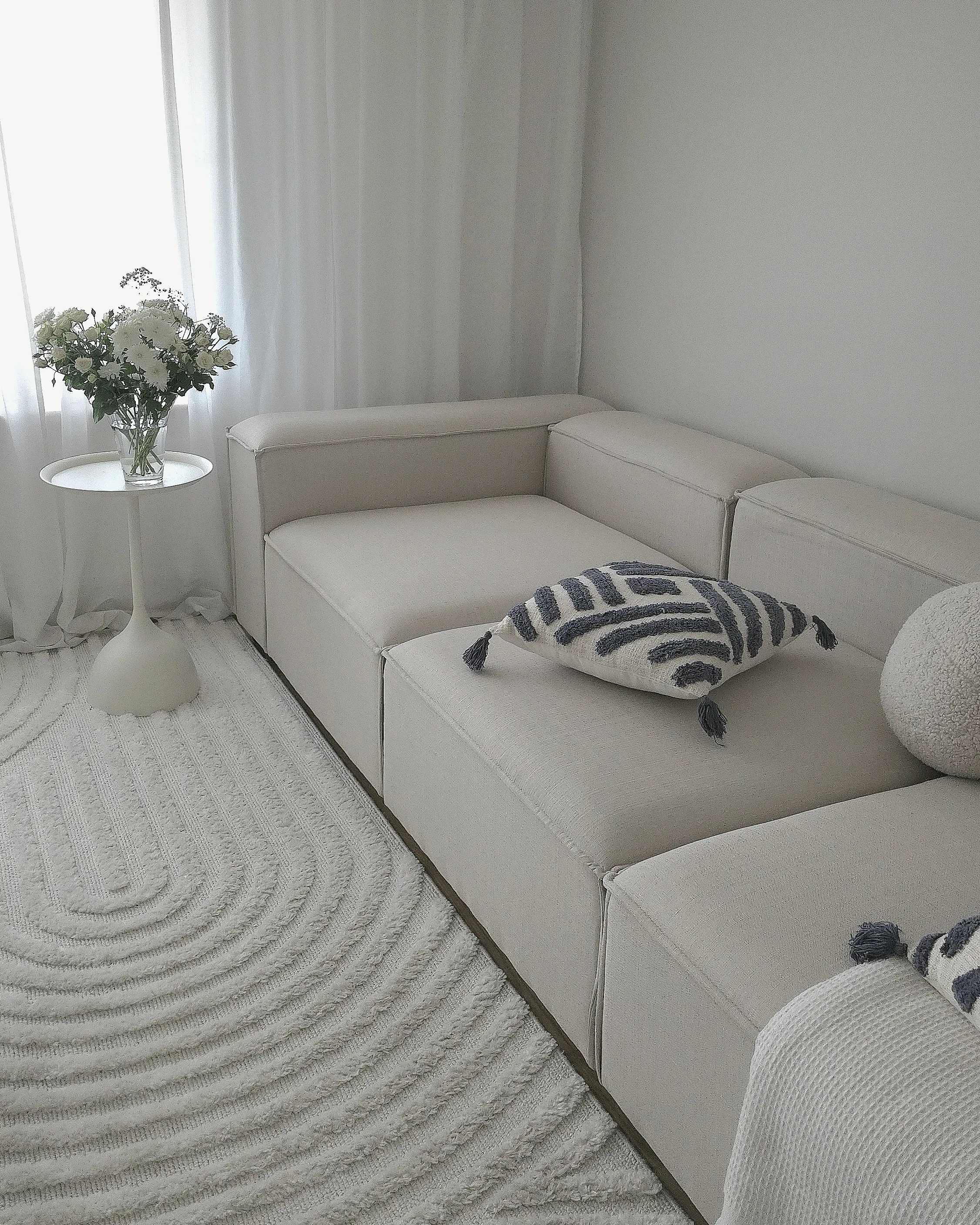 Modulaire bank 3-zits ARDAL Stof Beige