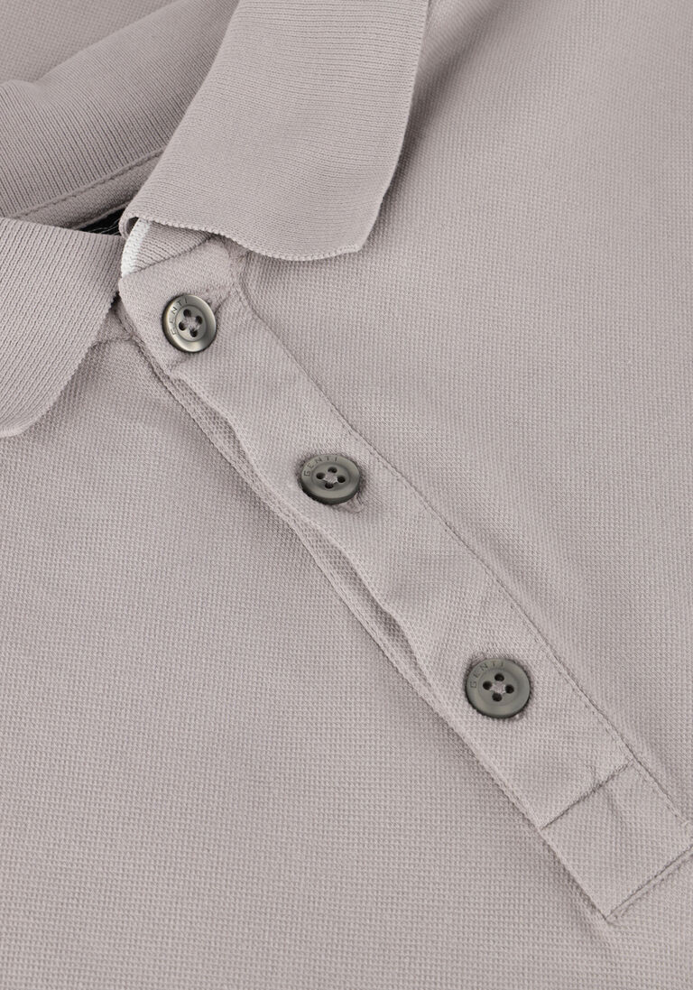 lichtgrijze genti polo polo 3 button ss j2001-1212