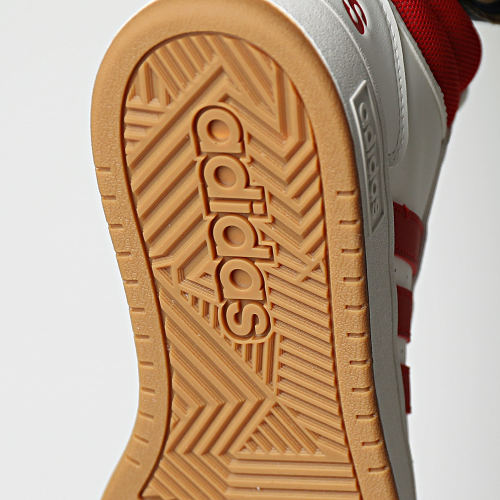 Baskets Hoops 3 IG5569 Core White Better Scarlet Gum 4