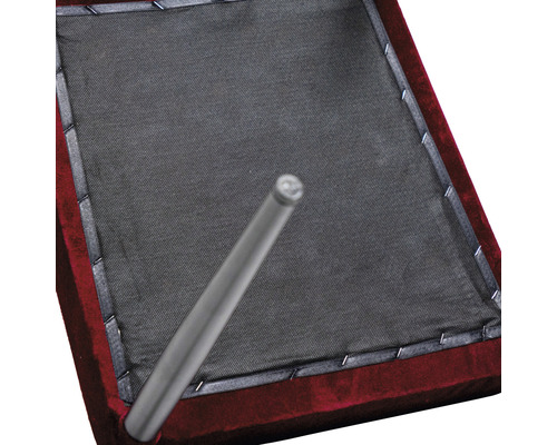 Stapelstoel VEBA Louis 57,5 x 49 x 81,5 cm staal zwart